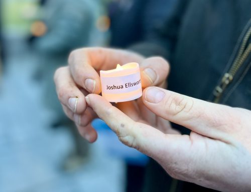 “May she finally be at peace’: Concord remembers 19 a homeless memorial vigil
